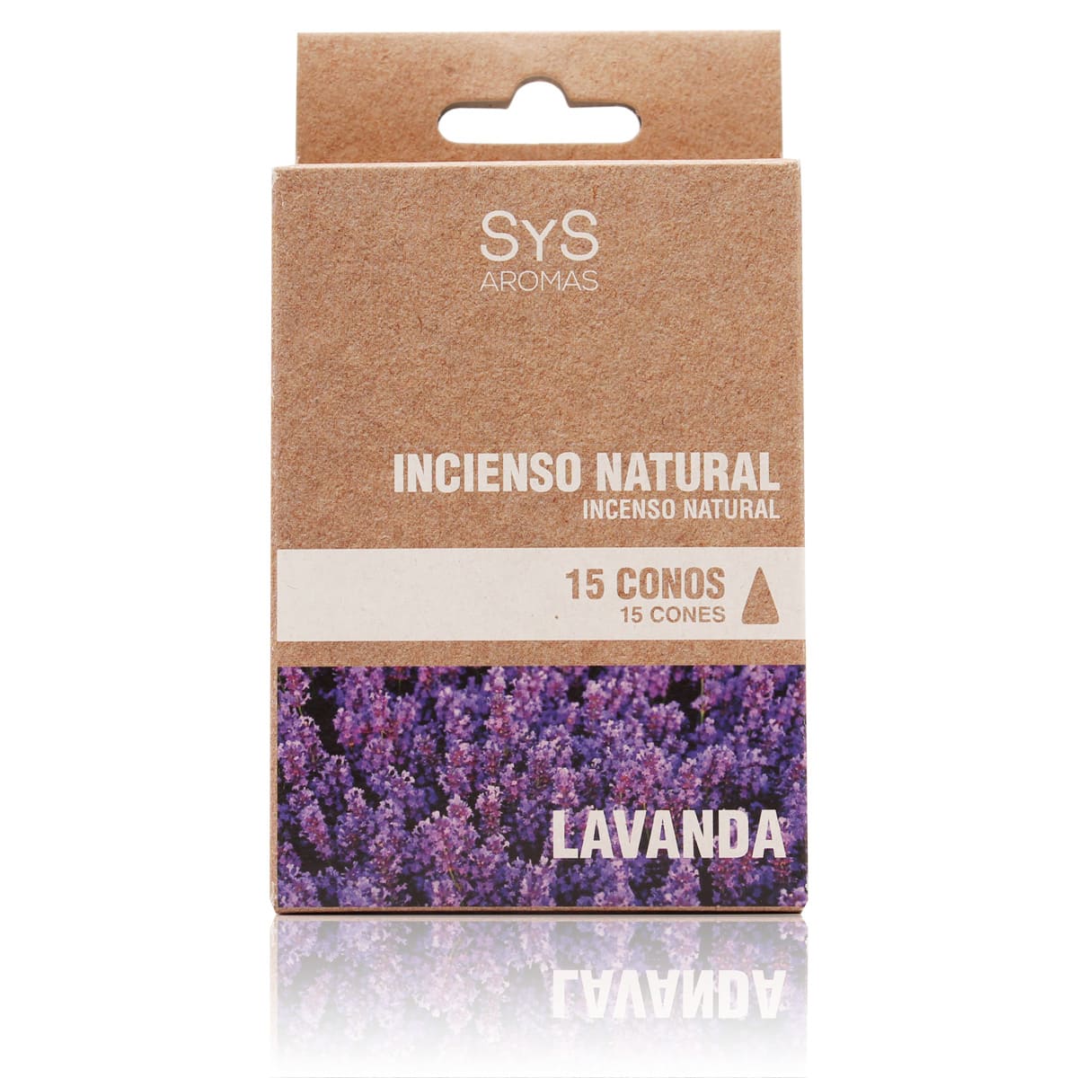 Buy Natural Lavender Inciense 15 Cones SYS Aromas