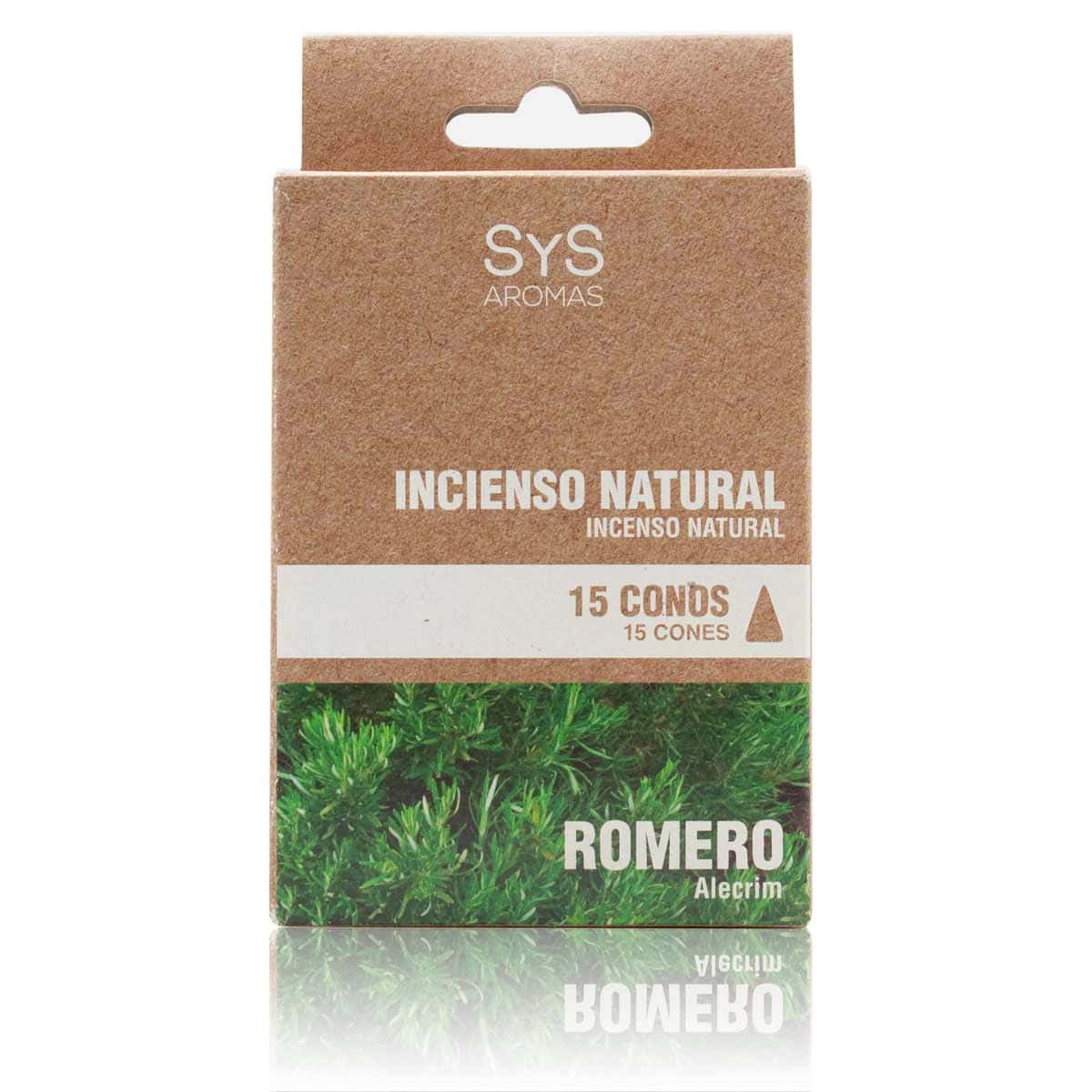 Comprar Incienso Natural Romero 15 Conos SYS Aromas