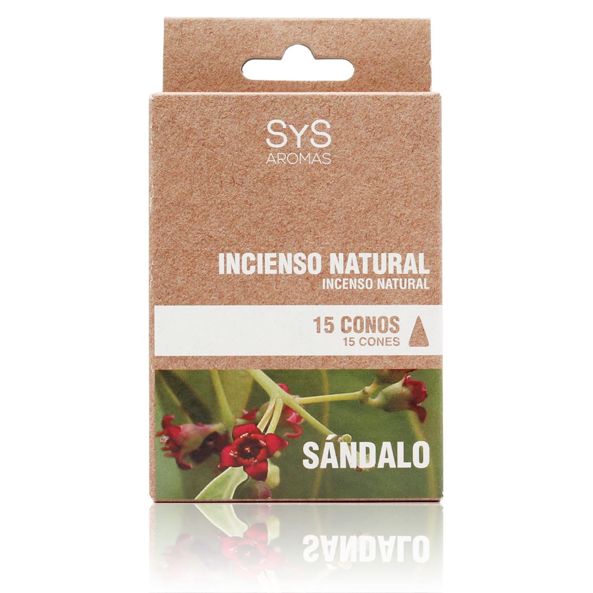 Buy Natural Sandal Inciense 15 Cones SYS Aromas