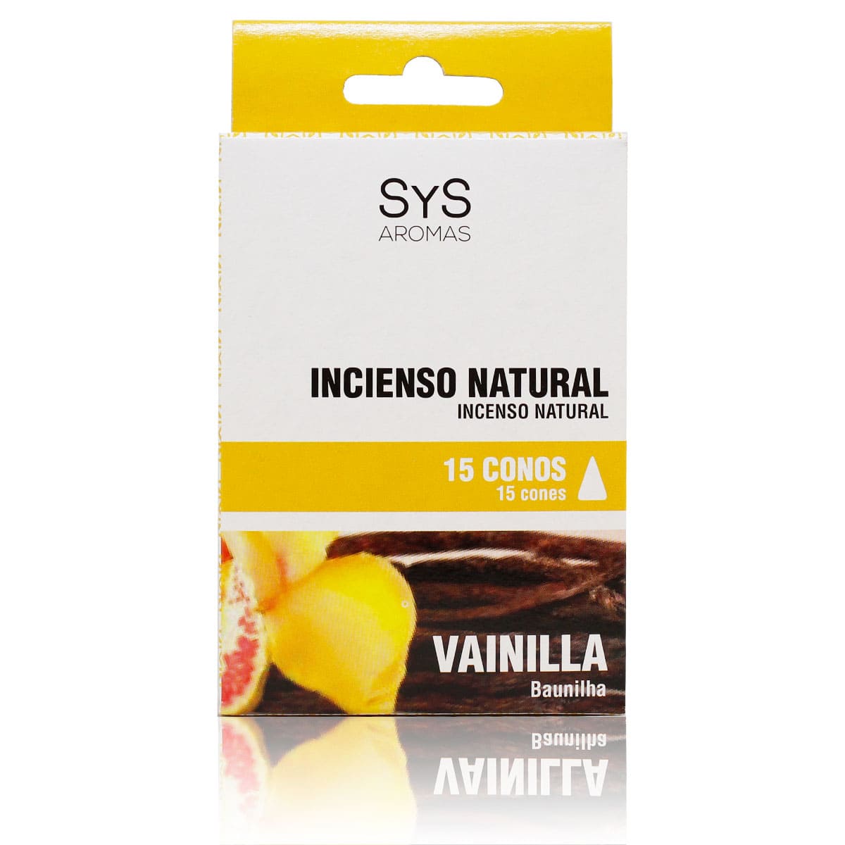 Buy Natural Vanilla Inciense 15 Cones SYS Aromas