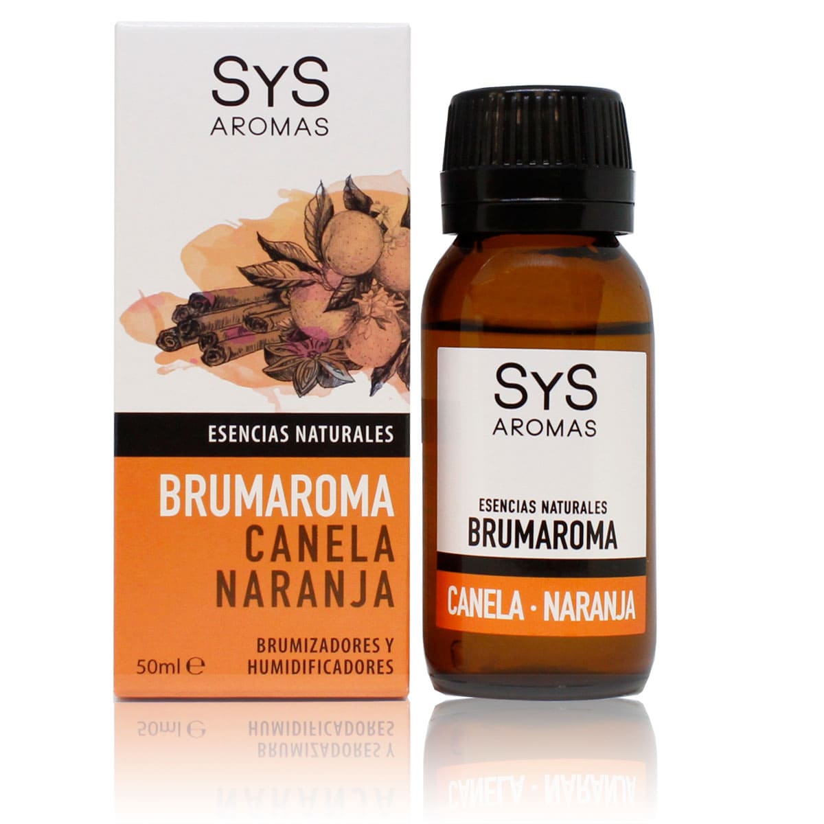 Buy Orange - Cinnamon Essence Humidifier 50ml SYS Aromas