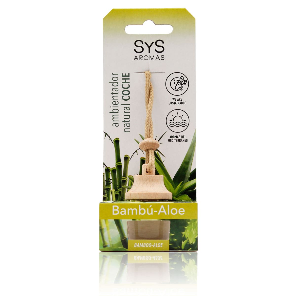 Buy Aloe vera-Bamboo Car Air Freshener 7ml SYS Aromas