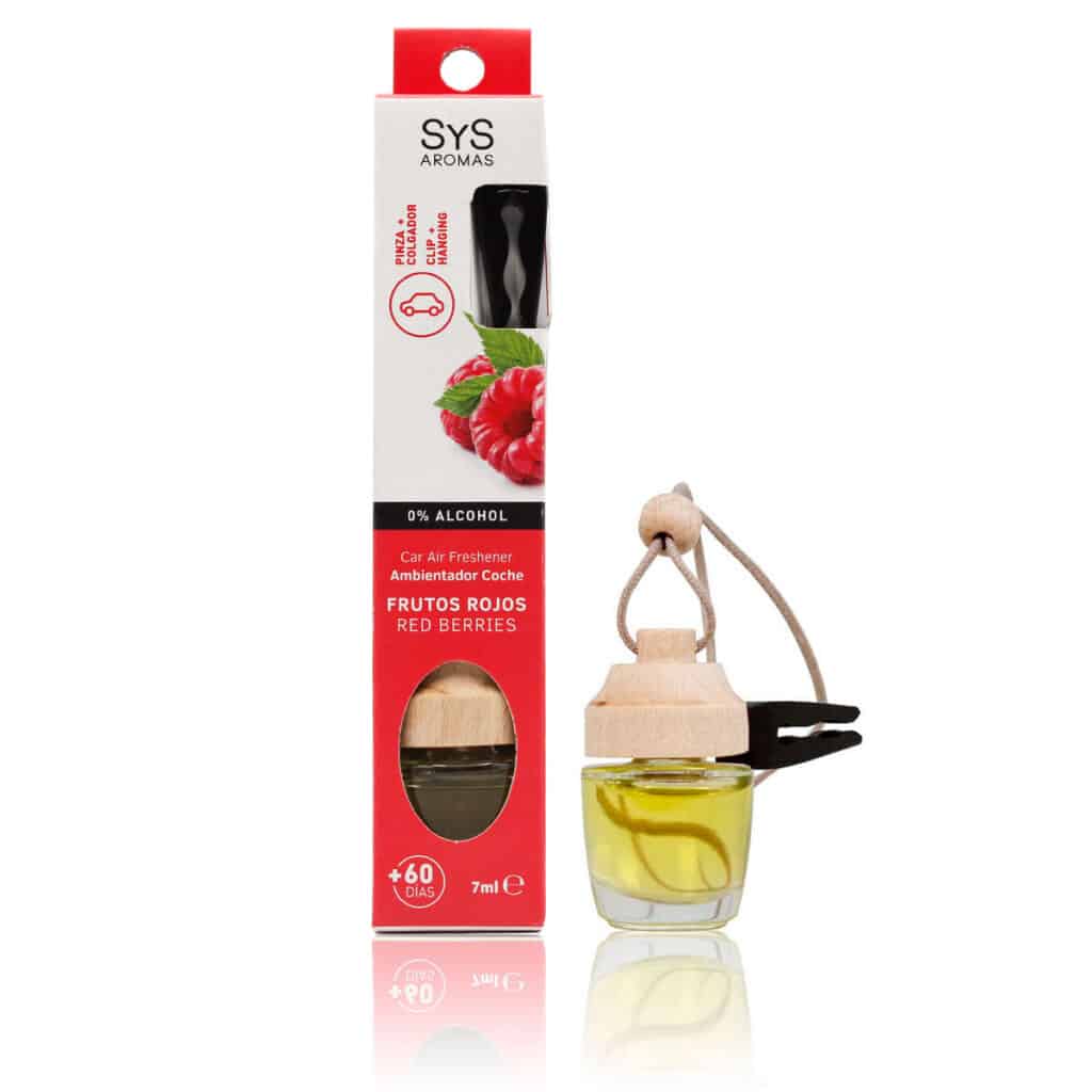 Comprar Ambientador Coche Pinza Frutos Rojos 7ml SYS Aromas