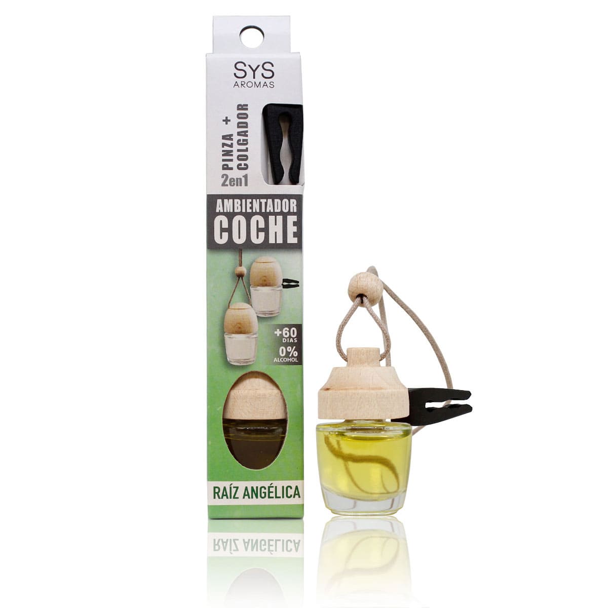 Buy Angelica Root Car Air Freshener 7ml + Clamp SYS Aromas