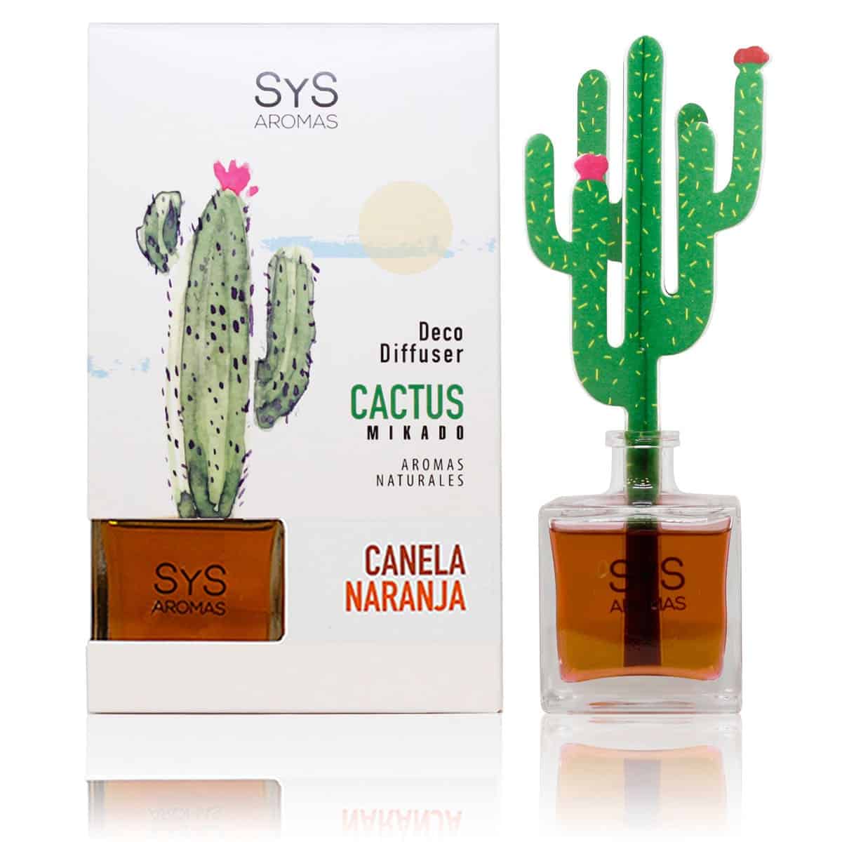 Buy Orange - Cinnamon Cactus Diffuser Air Freshener 90ml SYS Aromas