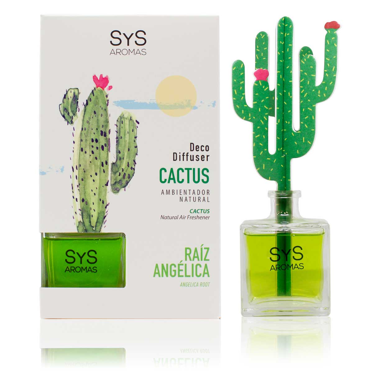 Comprar Ambientador Difusor Cactus Raíz Angélica 90ml SYS Aromas