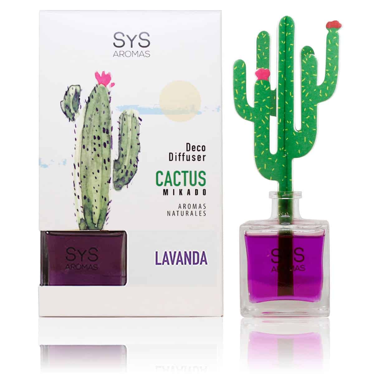 Buy Lavender Cactus Diffuser Air Freshener 90ml SYS Aromas