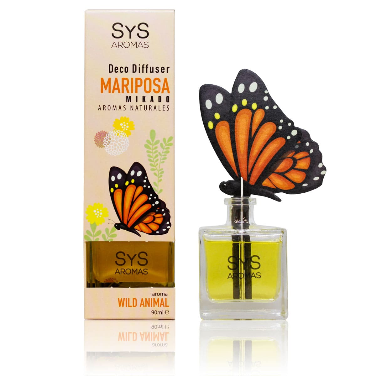 Buy Butterfly Difusser Air Freshener 90ml SYS Aromas