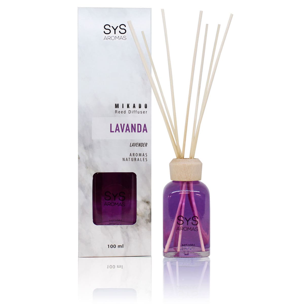Buy Lavender Mikado Air Freshener 100ml Marmol Collection SYS Aromas
