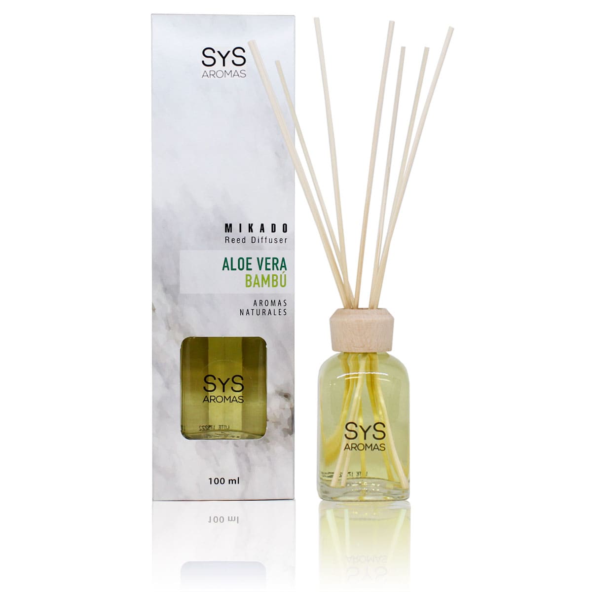 Buy Aloe Vera Bamboo Mikado Air Freshener 100ml Marmol Collection SYS Aromas