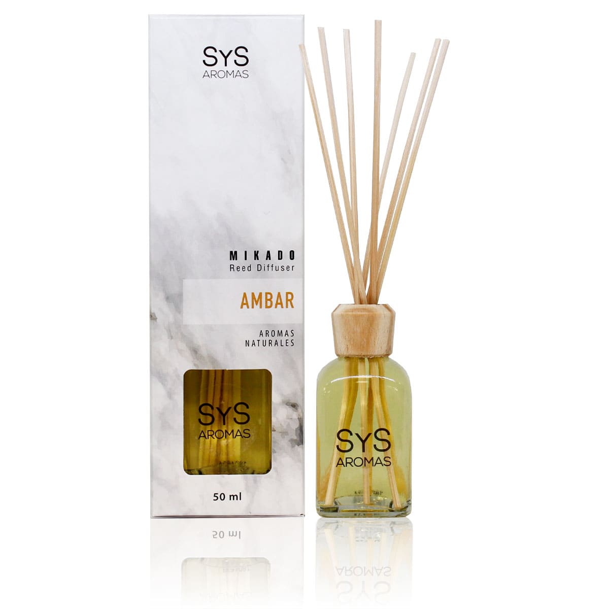 Buy Ambar Mikado Air Freshener 50ml Marmol Collection SYS Aromas