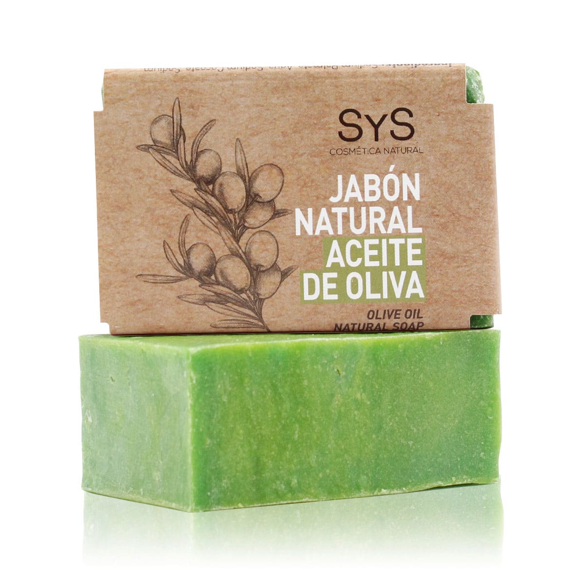Comprar Jabon Natural Aceite de Oliva 100gr SYS