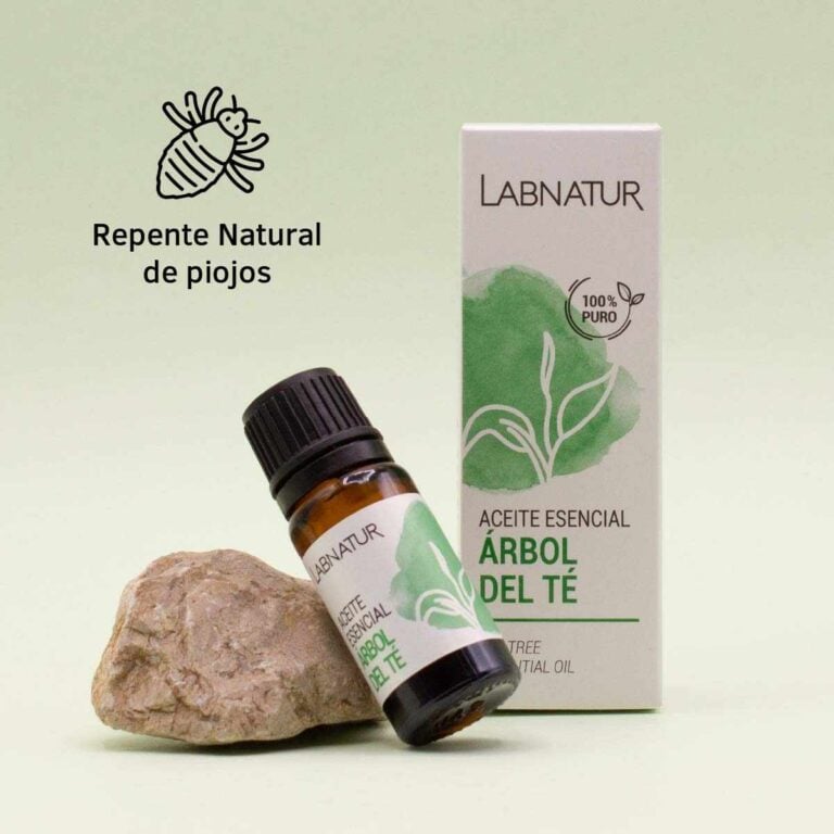 Aceite Esencial Árbol de Té Labnatur 10ml como apoyo natural en rutinas capilares frente a piojos.