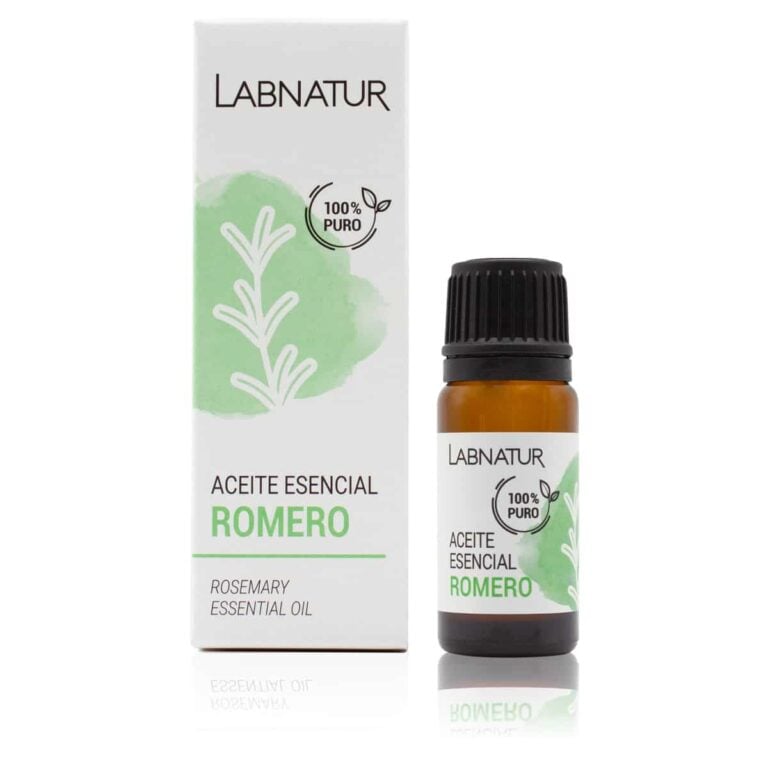 Aceite Esencial Romero 100% Puro 10ml Labnatur natural y vegano para piel grasa, cabello, cuero cabelludo y aromaterapia.