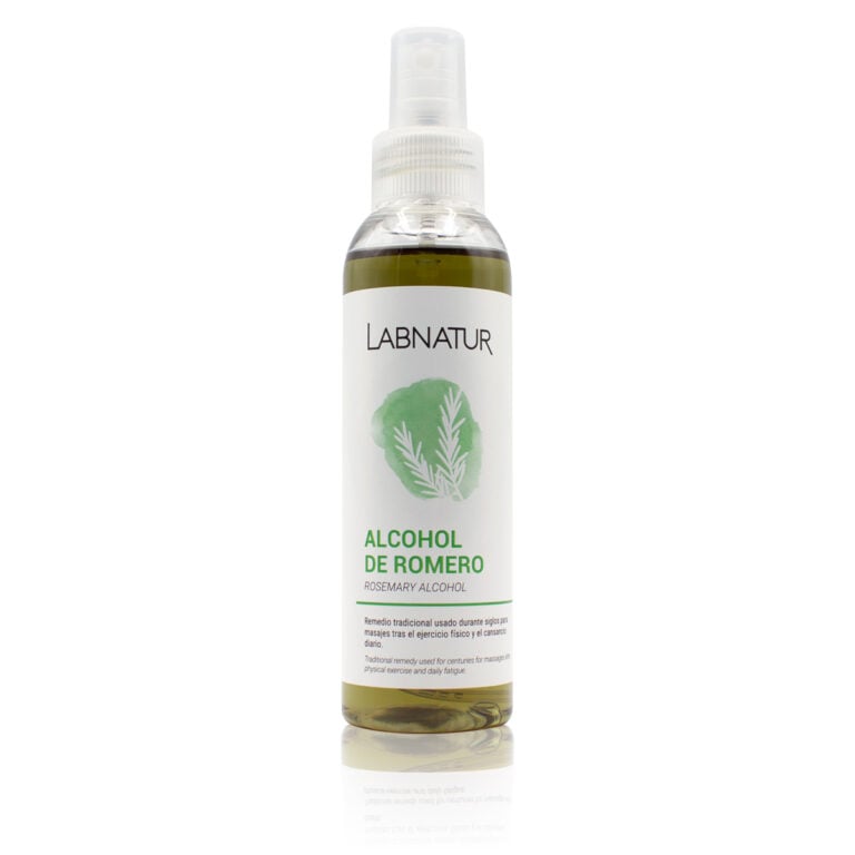 Alcohol de Romero 125ml Labnatur con pulverizador para masajes corporales