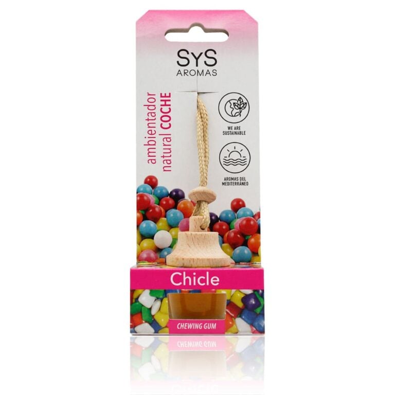 Ambientador coche Chicle 7ml Style SYS Aromas colgante retrovisor aroma dulce y afrutado
