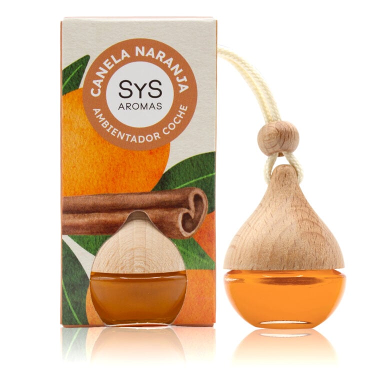 Ambientador Coche Mango 6ml Gota SYS Aromas colgante para retrovisor aroma tropical y afrutado
