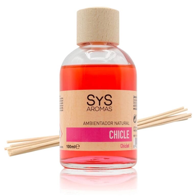 Ambientador mikado Chicle 100ml SYS Aromas con varillas difusoras