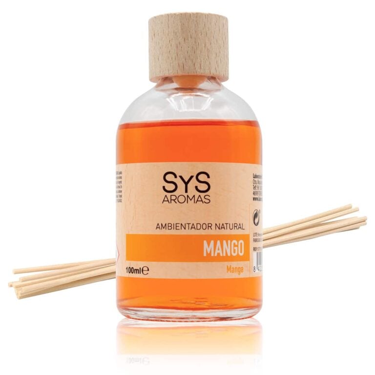 Ambientador mikado Mango 100ml SYS Aromas con varillas difusoras