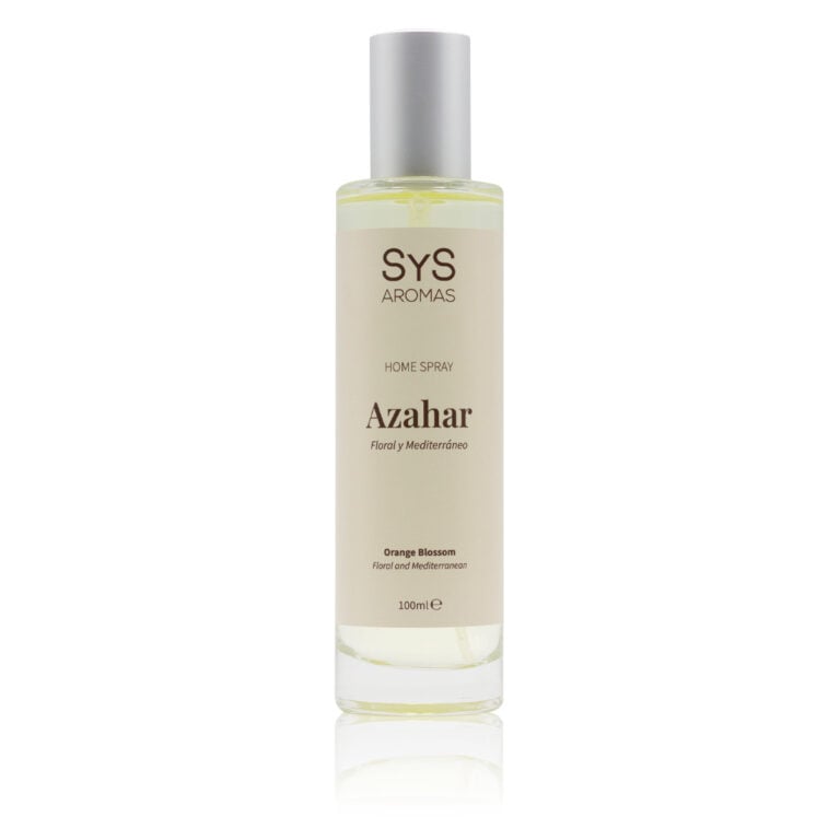Ambientador Pulverizador Azahar 100 ml Origins SYS Aromas con notas florales y mediterráneas, aroma calmante e intensidad media.