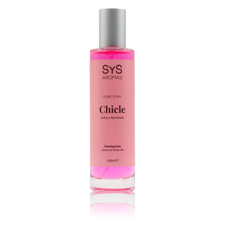 Ambientador Pulverizador Chicle 100 ml Origins SYS Aromas con notas dulces y afrutadas, aroma juvenil e intensidad media alta.
