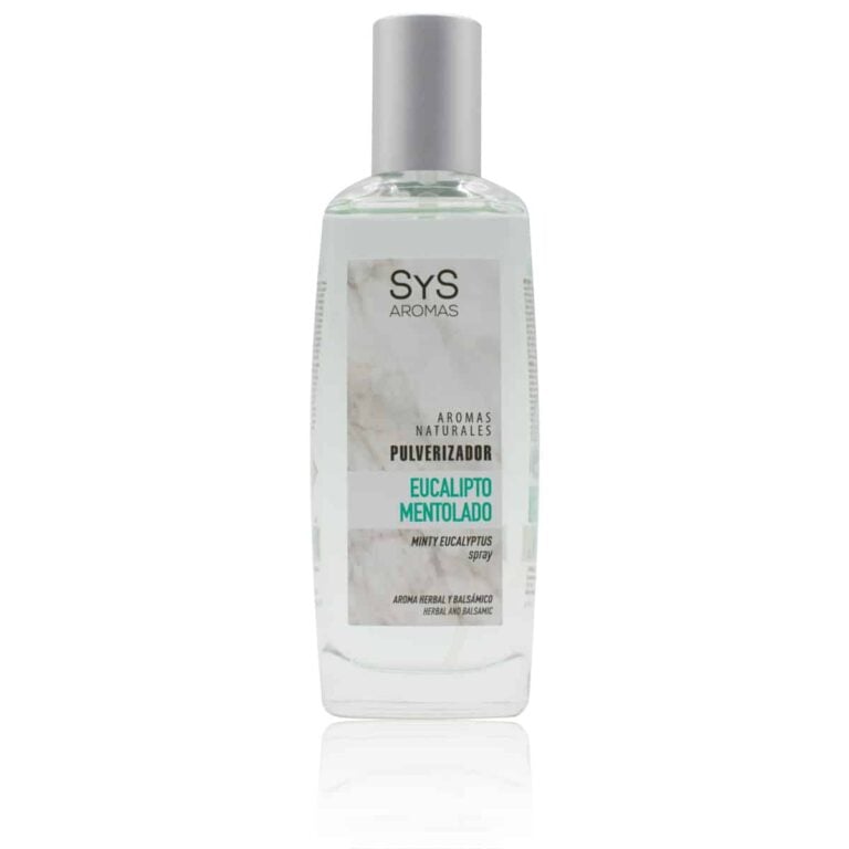 Ambientador pulverizador Eucalipto Mentolado 100ml Mármol SYS Aromas spray hogar aroma herbal y balsámico