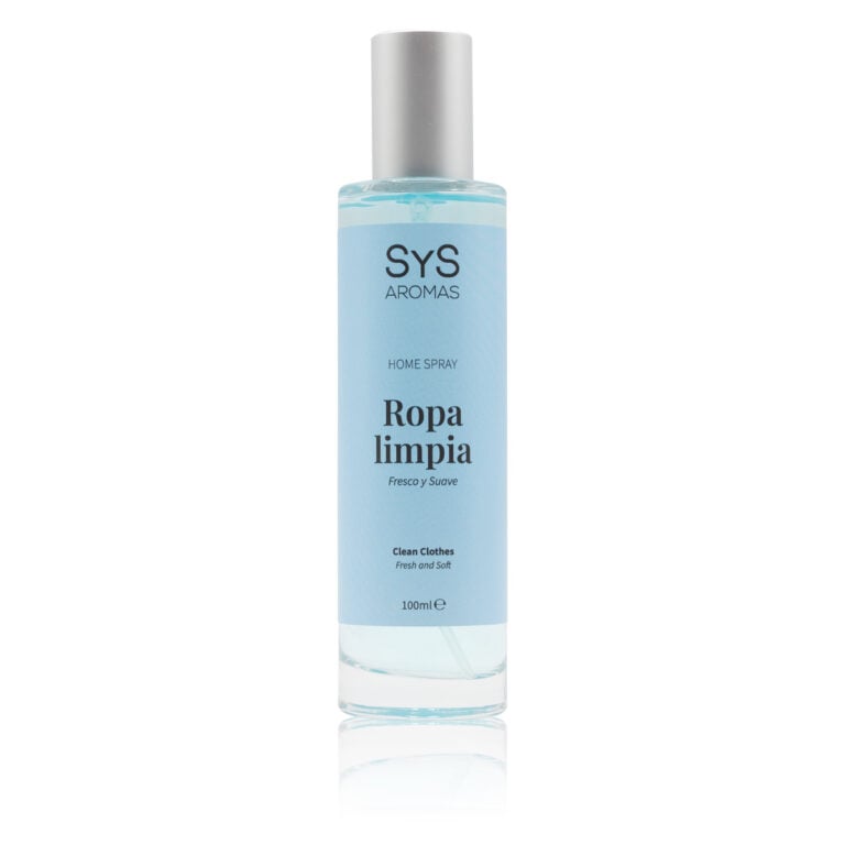Ambientador Pulverizador Ropa Limpia 100 ml Origins SYS Aromas con notas frescas y limpias, aroma relajante e intensidad media.