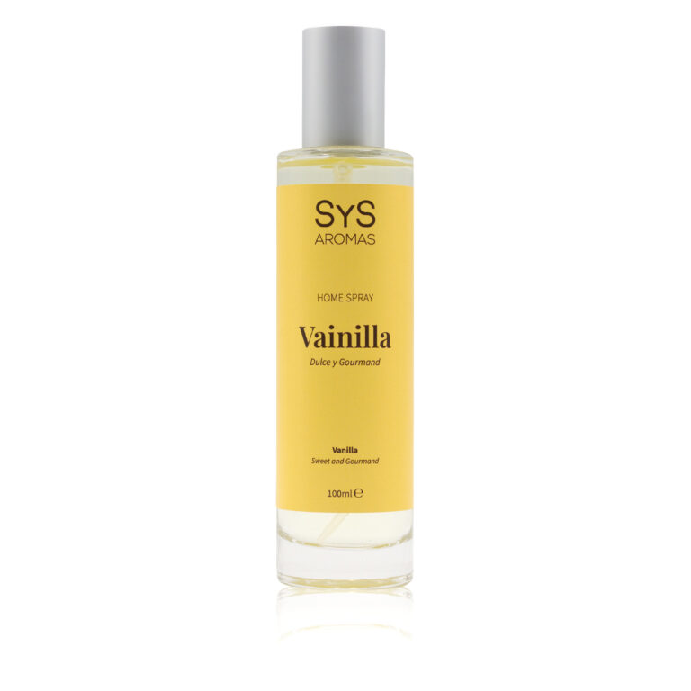 Ambientador Pulverizador Vainilla 100 ml Origins SYS Aromas con notas dulces y caramelizadas, aroma relajante e intensidad media alta.