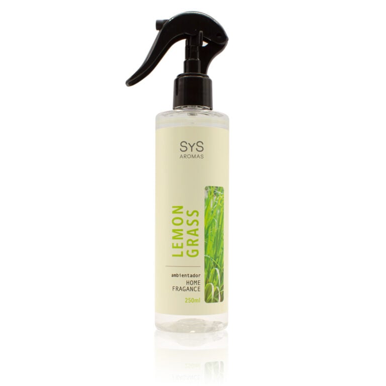 Ambientador spray Lemongrass 250ml SYS Aromas aroma cítrico y fresco para el hogar