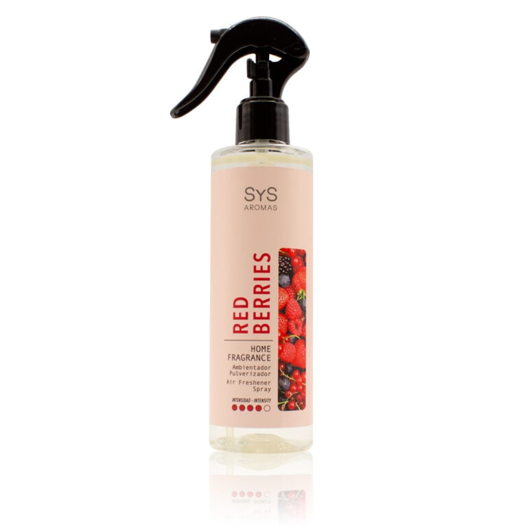 Ambientador spray Red Berries 250ml SYS Aromas aroma afrutado y dulce para el hogar