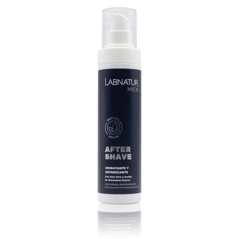 Bálsamo After Shave 150ml Labnatur con icono de producto natural para cuidado masculino después del afeitado.