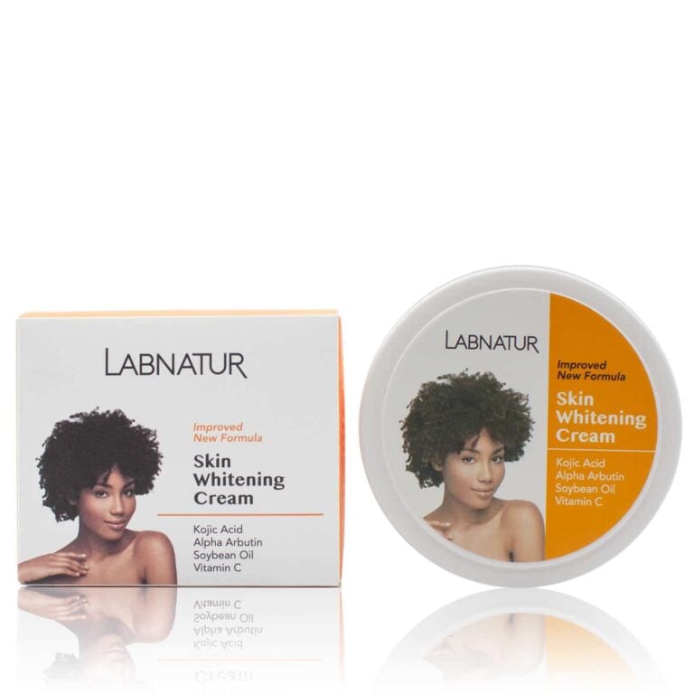 Crema Blanqueadora Corporal-Facial 250ml Labnatur con ácido kójico, arbutina, niacinamida, regaliz y vitamina C.