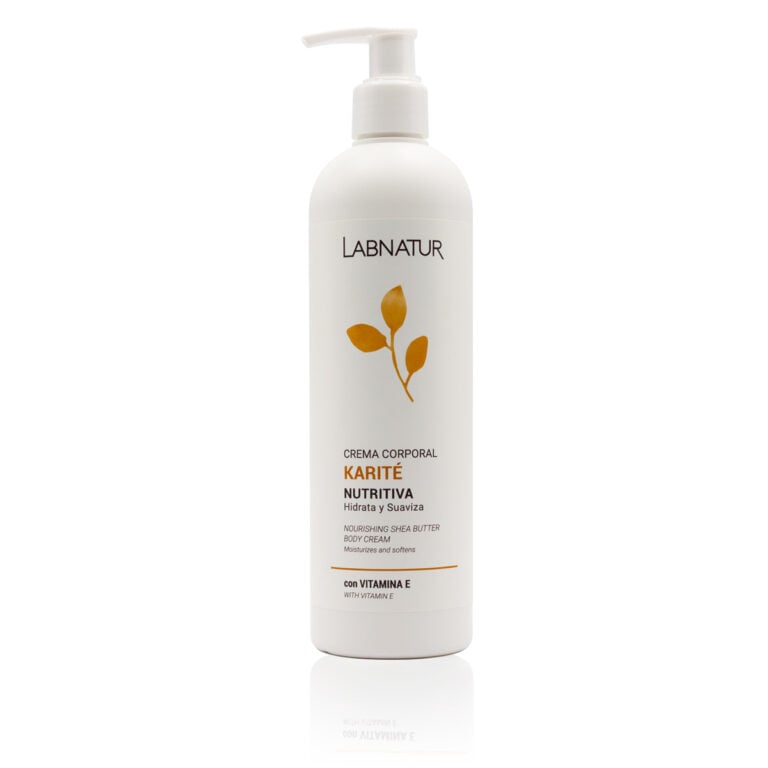 Crema Corporal Manteca de Karité 400ml Labnatur con aloe vera, alantoína y vitamina E