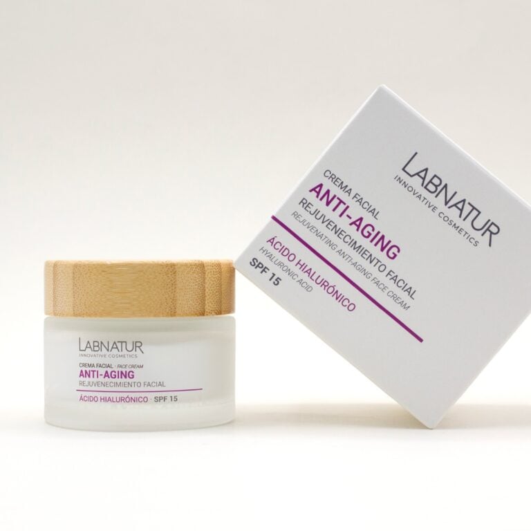 Crema Facial Anti-Aging 50ml Labnatur para luminosidad, firmeza, tersura y elasticidad del rostro.