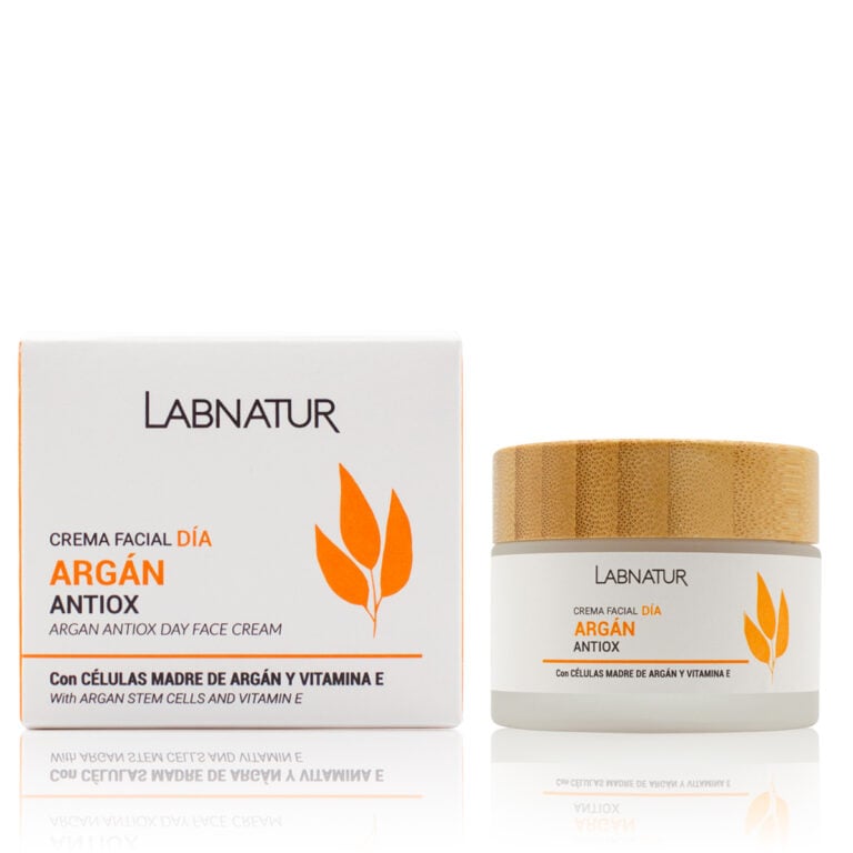 Crema facial Argán 50ml Labnatur natural con karité células madre de argán y vitamina E
