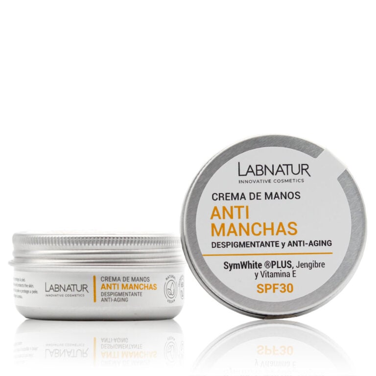 Crema de Manos Anti Manchas SPF30 50 ml Labnatur con SymWhite PLUS, jengibre y vitamina E.