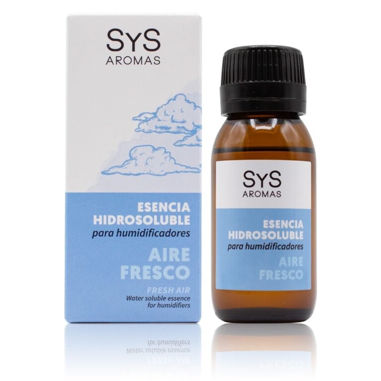Esencia Hidrosoluble Aire Fresco 50ml SYS Aromas para humidificadores y difusores aroma fresco y mediterráneo