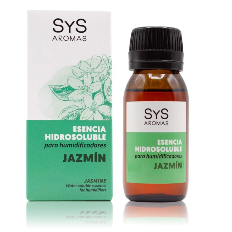 Esencia Hidrosoluble Jazmín 50ml SYS Aromas para humidificadores y difusores aroma floral y delicado
