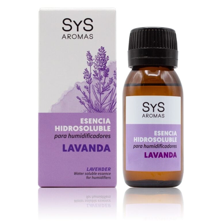 Esencia Hidrosoluble Lavanda 50ml SYS Aromas para humidificadores y difusores aroma floral y agreste