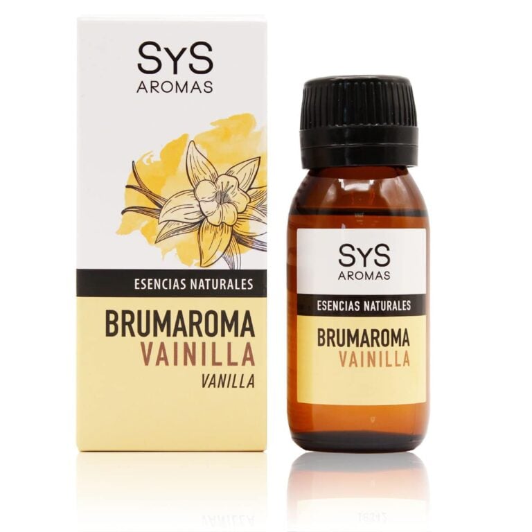 Esencia Hidrosoluble Vainilla 50ml SYS Aromas para humidificadores y difusores aroma dulce y caramelizado