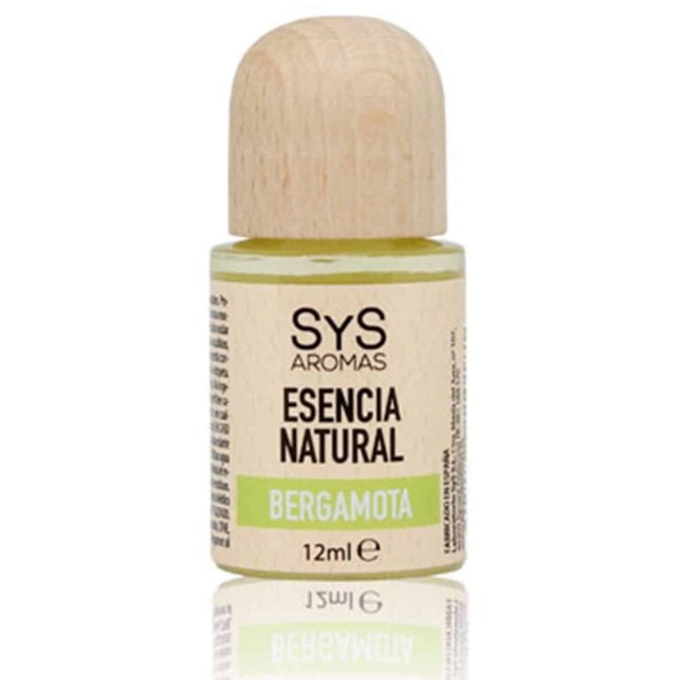 Esencia Natural Bergamota 12ml SYS Aromas para quemadores y humidificadores aroma cítrico y floral
