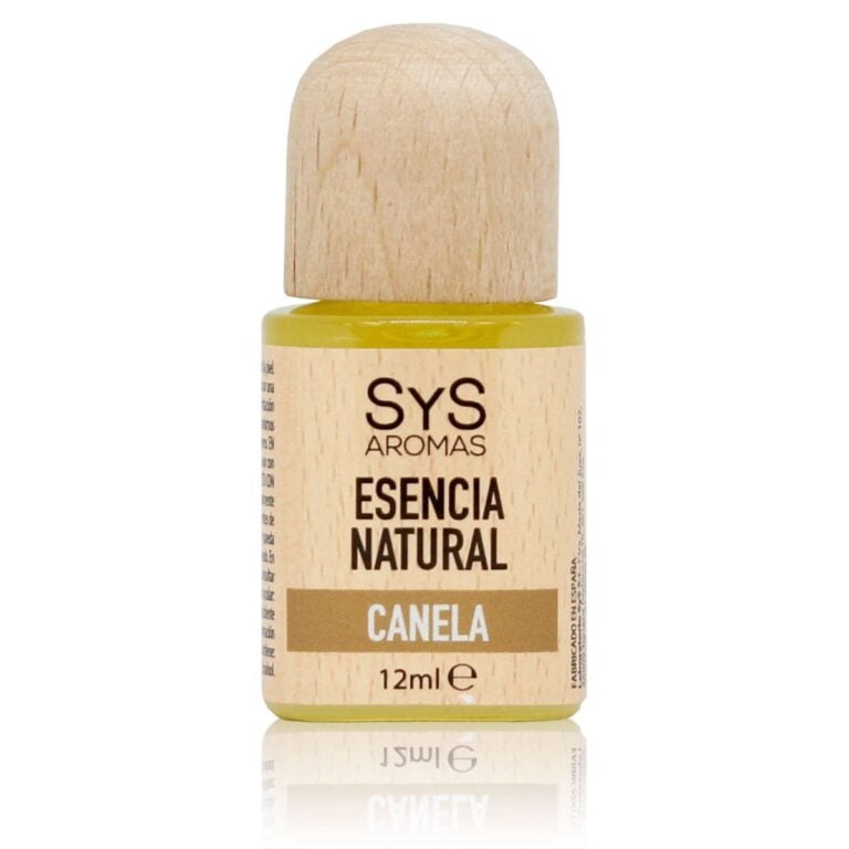 Esencia Natural Canela 12ml SYS Aromas para quemadores y humidificadores aroma especiado y oriental