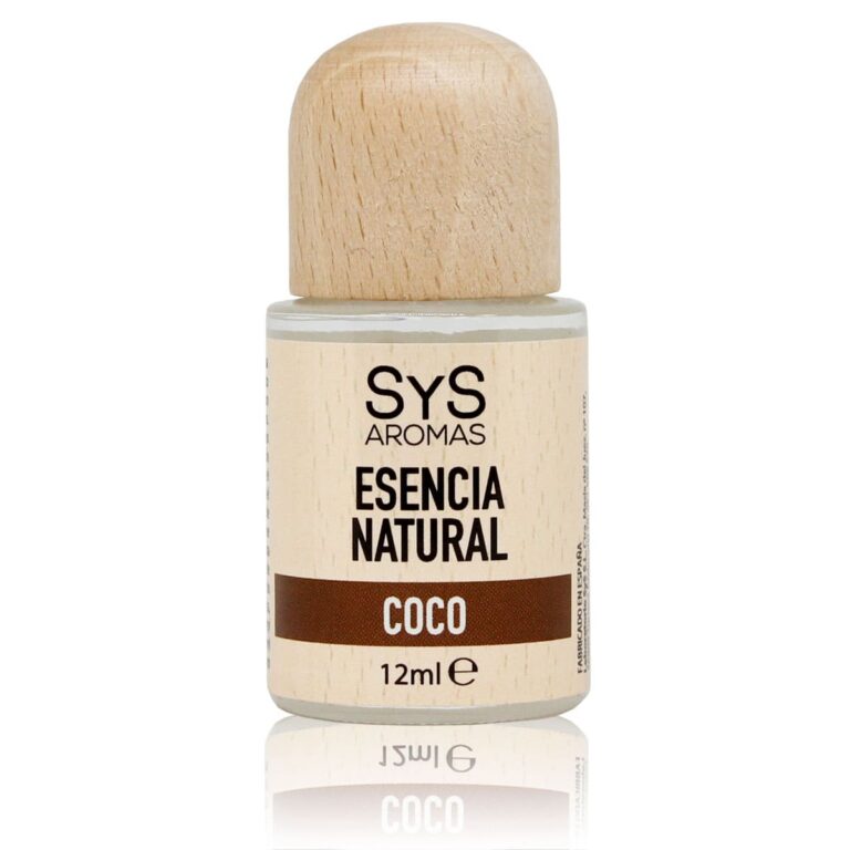 Esencia Natural Coco 12ml SYS Aromas para quemadores y humidificadores aroma dulce y afrutado