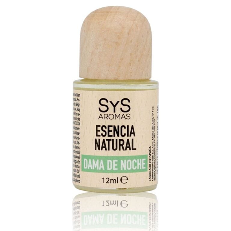 Esencia Natural Dama de Noche 12ml SYS Aromas para quemadores y humidificadores aroma floral y agreste