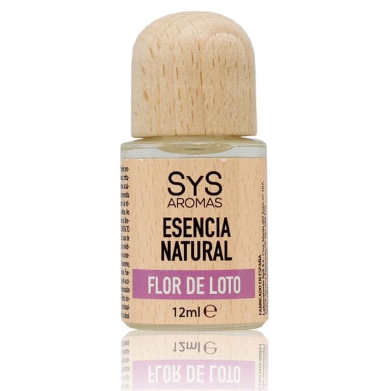 Esencia Natural Flor de Loto 12ml SYS Aromas para quemadores y humidificadores aroma floral y oriental