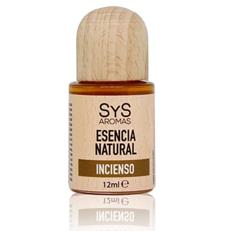 Esencia Natural Incienso 12ml SYS Aromas para quemadores y humidificadores aroma amaderado y especiado
