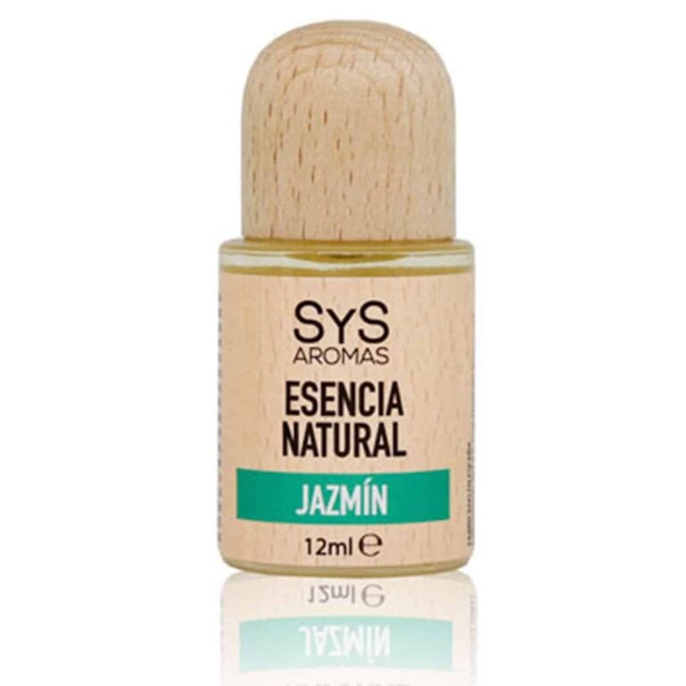 Esencia Natural Jazmín 12ml SYS Aromas para quemadores y humidificadores aroma floral y delicado
