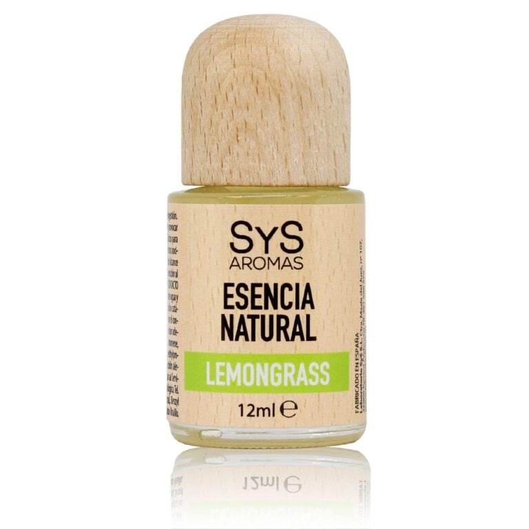 Esencia Natural Lemongrass 12ml SYS Aromas para quemadores y humidificadores aroma cítrico y fresco