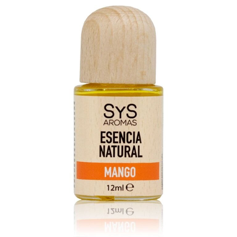Esencia Natural Mango 12ml SYS Aromas para quemadores y humidificadores aroma tropical y afrutado