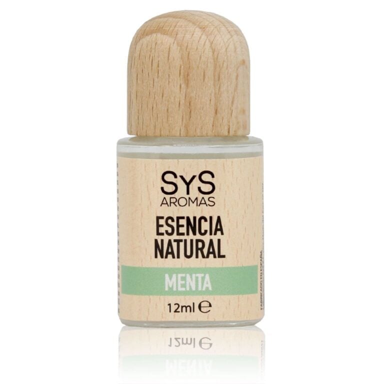Esencia Natural Menta 12ml SYS Aromas para quemadores y humidificadores aroma fresco y herbal